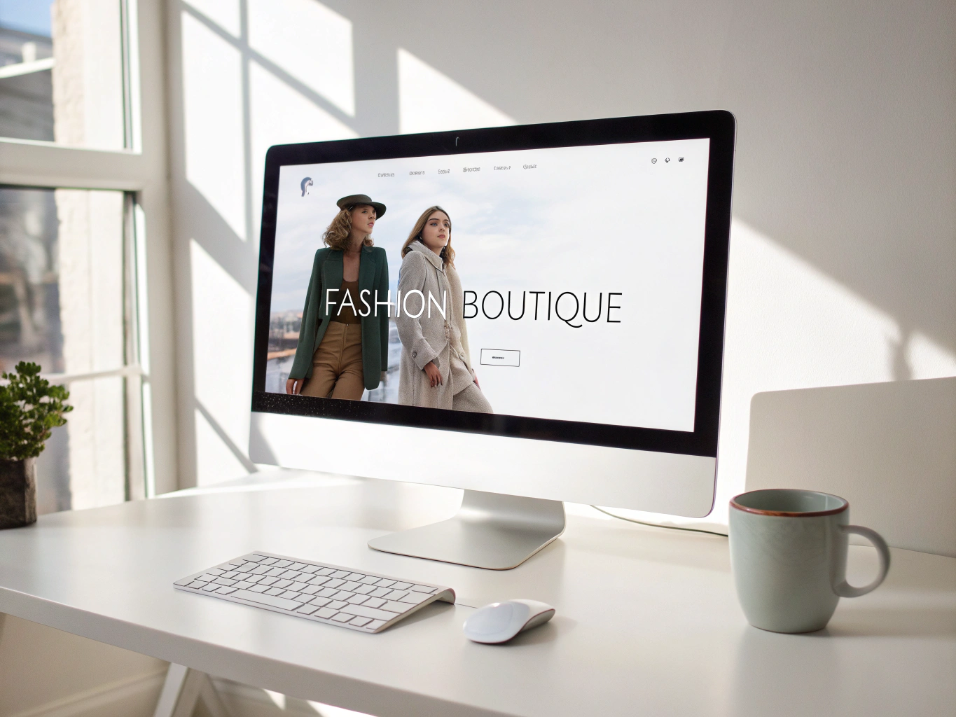 Vanguard Atelier high-end minimalist luxury e-commerce interface